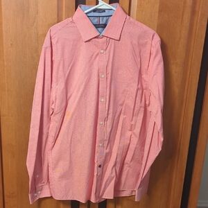 Tommy Hilfiger Coral Dress Shirt